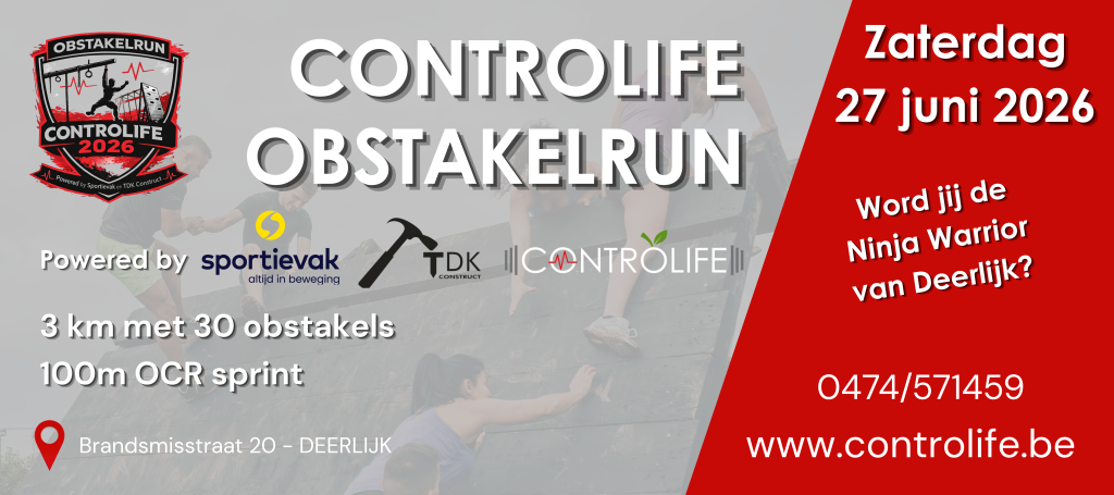 promo obstakelrun 180 x 80 cm - Controlife.be - Train, beweeg en groei samen