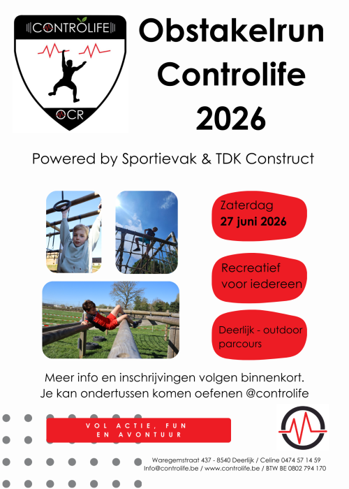 Obstakelrun Controlife 2026